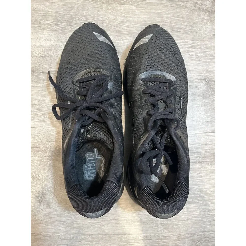 Brooks Adrenaline‎ GTS 20 Running Shoes, Black, Women's 9.5 M